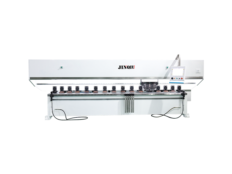 Vertical reciprocating grooving machine